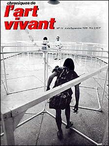 Chroniques de l'ART VIVANT N°13. Paris, Maeght, août-septembre 1970.