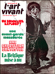 Chroniques de l'ART VIVANT N°27. Paris, Maeght, février 1972.