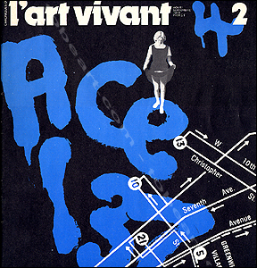Chroniques de l'ART VIVANT N°42. Paris, Maeght, août-septembre 1973. Librairie Tobeart.