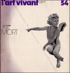 Chroniques de l'ART VIVANT N°54. Paris, Maeght, décembre 1974.