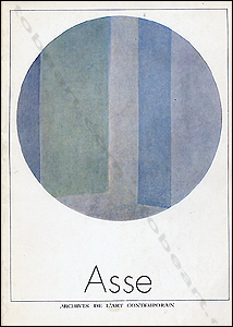 Genevive Asse. Paris, Centre National d'Art Contemporain, 1970
