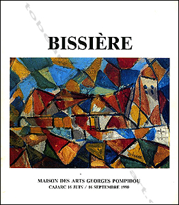Roger BISSIERE - Paysage du lot. Cajarc, Maison des Arts Georges Pompidou, 1990.