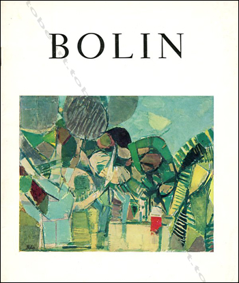 Gustav BOLIN - Oeuvres récentes. Paris, Galerie Coard, 1960.