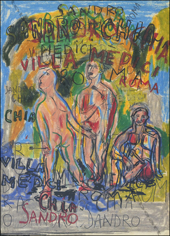 Sandro Chia - Berlin, Galerie Michel Haas, 1985.