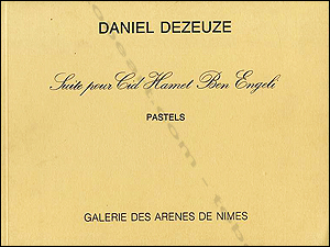 Daniel Dezeuze - Suite pour Cid Hamet Ben Engeli. Pastels. Nmes, Carr d'Art, 1986.