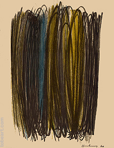 Hans HARTUNG - Oeuvres de 1920  1939. Paris, Galerie de France, 1960 et 1961.