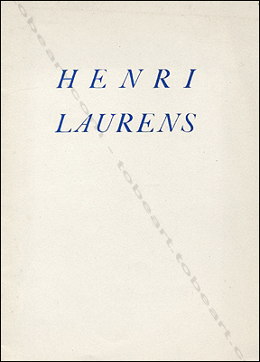 Henri Laurens - Paris, Muse National d'Art Moderne, 1951.