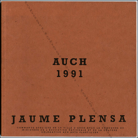 Jaume PLENSA - Auch 1991.