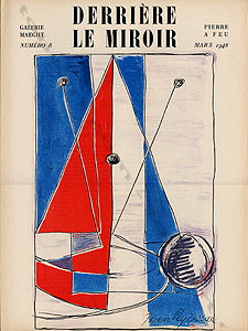 Jean PEYRRISSAC - DERRIERE LE MIROIR N8. Paris, Maeght, 1948. Librairie Tobeart.