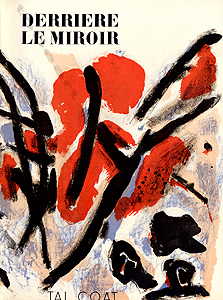 Pierre TAL COAT - DERRIERE LE MIROIR N64. Paris, Maeght, 1954. Librairie Tobeart.