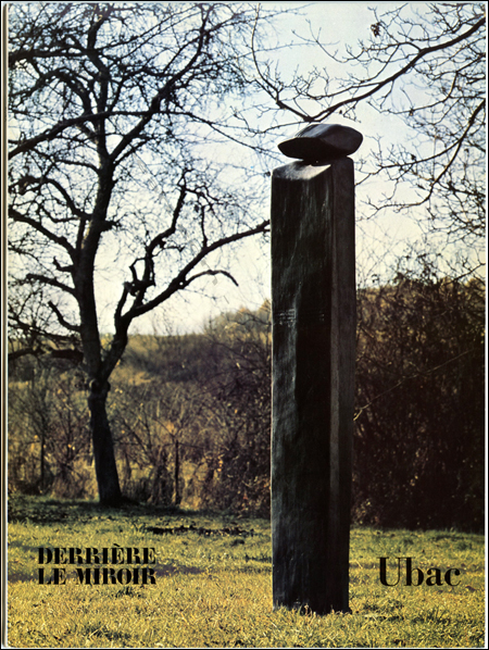 DERRIERE LE MIROIR N251. Raoul UBAC. Paris, Maeght, 1982.