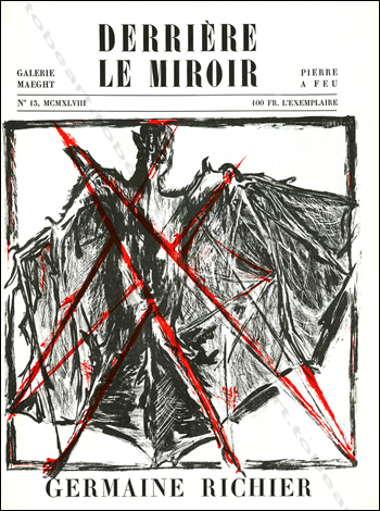 Germaine RICHIER. DERRIERE LE MIROIR N°13. Paris, Maeght, 1948.