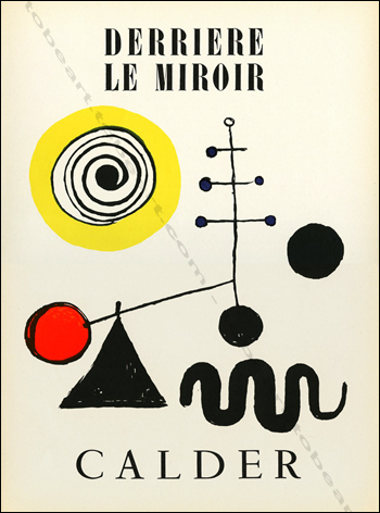 Alexander CALDER - DERRIERE LE MIROIR N°31. Paris, Maeght, 1950.