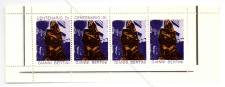 Bande de timbres  Centenario di Gianni Bertini 