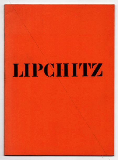 Jacques LIPCHITZ. Paris, Muse National d'Art Moderne, 1959.