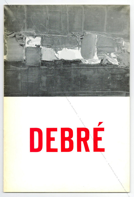 Olivier DEBRÉ. Milano, Galleria Pagani, 1962.