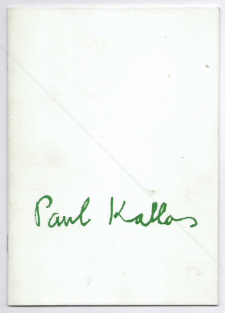 Paul KALLOS - Peintures de 1983 � 1993. Chapelle du Coll�ge de Carpentras, 1993.