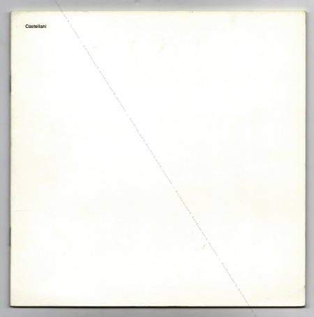 Enrico CASTELLANI. Gênes, Galleria la Polena, 1976.