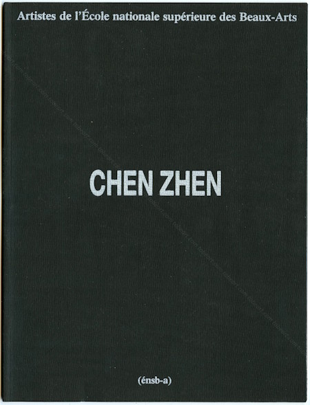 CHEN Zhen. Paris, ensb-a, 1991.