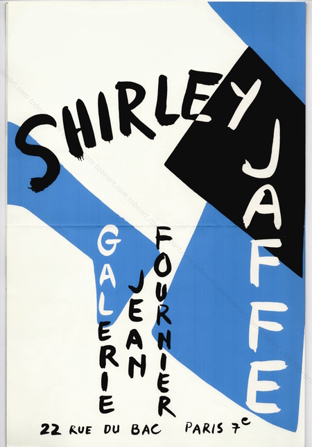 Shirley JAFFE. Paris, Galerie Jean Fournier, 1972.