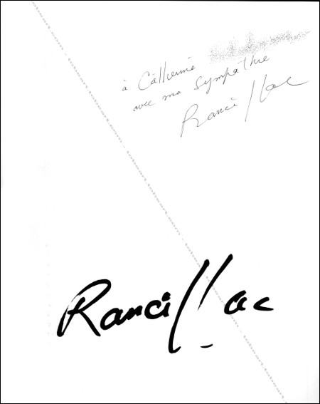 Bernard Rancillac. Paris, Cercle d'Art, 1991.