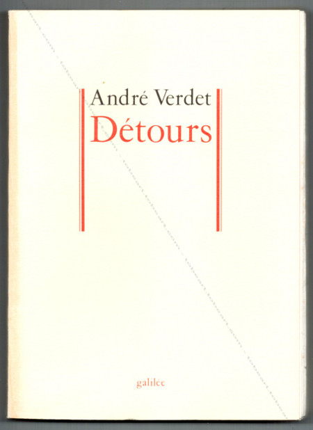 Paul JENKINS, Andr VERDET - Dtours. Paris, Editions Galile, 1991.