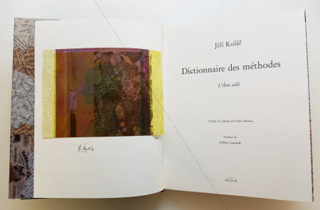 Jir KOLR - Dictionnaire des mthodes. L'ne ail. Paris, Revue K, 1991.