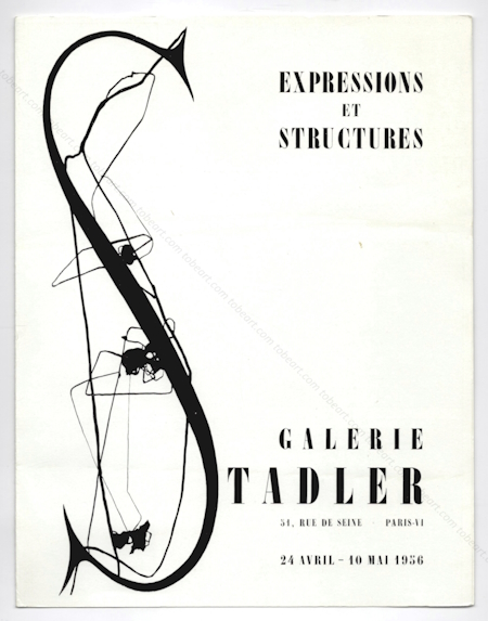 Expressions et Structures. Paris, Galerie Stadler, 1956.