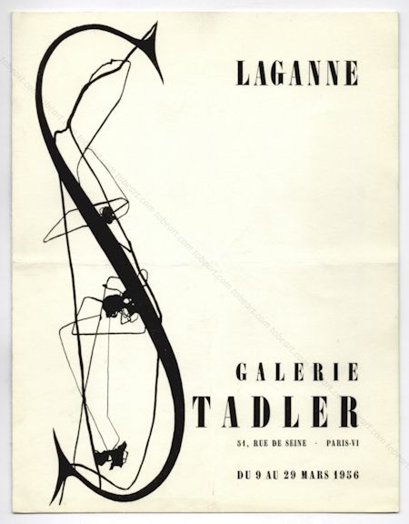 Jeanne LAGANNE. Paris, Galerie Stadler, 1956.