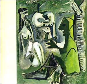 Pablo Picasso - Le djeuner sur l'herbe 1960-1961.