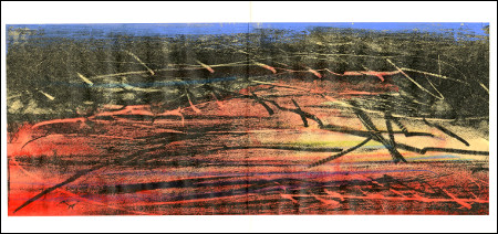 Julius BALTAZAR - Salah Stétié. Chant égorgé d'alouette. Nice, Matarasso, 2007.