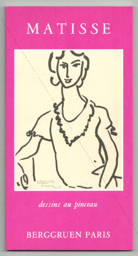 Henri MATISSE - Dessins au pinceau. Paris, Editions Berggruen & Cie, 1983.