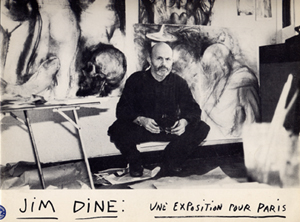Jim DINE : une exposition  Paris. Paris, Baudoin Lebon, 1986.