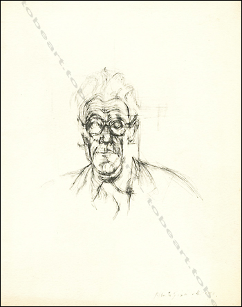 Alberto GIACOMETTI - Dessins. Gravures. Lithographies. Tanlay, Centre d'Art, 1984.