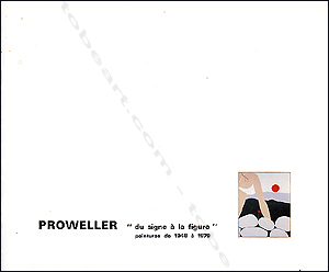 Emanuel PROWELLER du signe  la figure - peintures de 1948  1979.