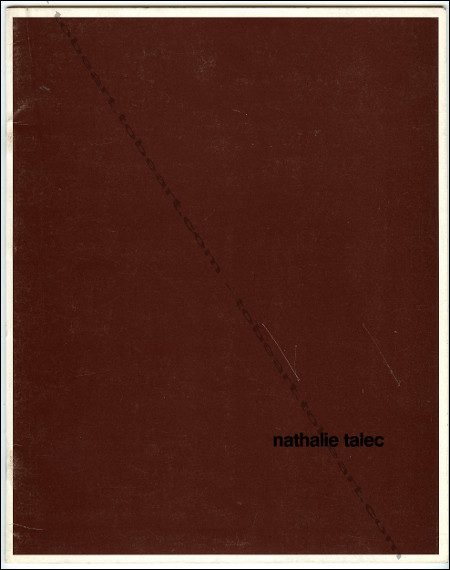 Nathalie TALEC - Nice, Galerie de la Villa Arson, 1989.