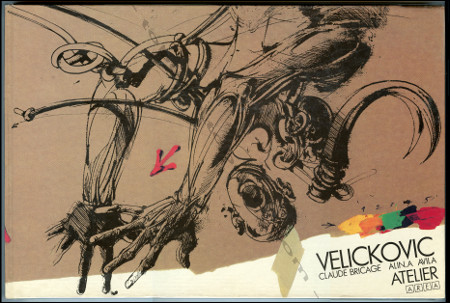 Vladimir VELICKOVIC - Atelier. Paris, AREA, 1986.