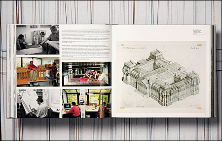 CHRISTO et Jeanne-Claude : Wrapped Reichstag, Berlin, 1971-1995. Köln, Taschen Verlag, 1996.