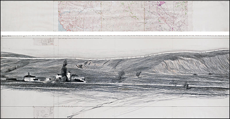 CHRISTO et Jeanne-Claude : Running Fence. Sonoma and Marin Counties, California 1972-76. New York, Harry N Abrams Inc, 1978.