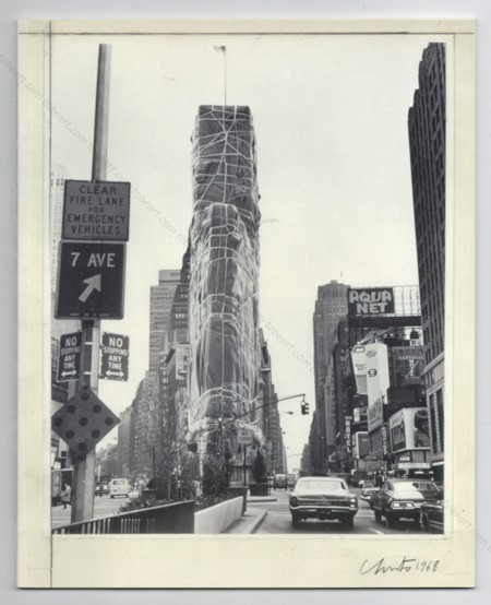 CHRISTO & Jeanne-Claude - Projects not realised and works in progress. London, Annely Juda Fine Art, 1991.