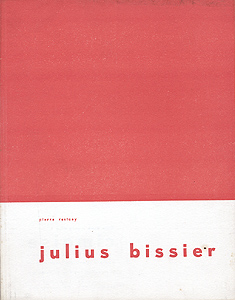 Julius BISSIER - Cimaise N°51 - Arts Actuels. Paris, Cimaise, novembre-dcembre 1961.