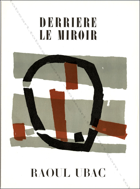 Raoul UBAC - DERRIERE LE MIROIR N°34. Paris, Maeght, 1950.