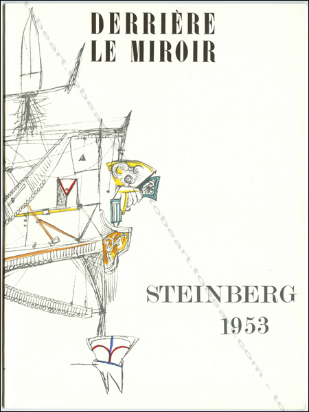 Saul STEINBERG - DERRIERE LE MIROIR N°53-54. Paris, Maeght, 1952.
