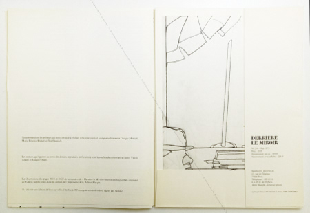 DERRIERE LE MIROIR N°214. Valerio ADAMI - Voyage du dessin. Paris, Maeght, 1975.