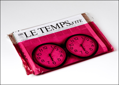 LE TEMPS, VITE. Paris, Centre Georges Pompidou, 2000.