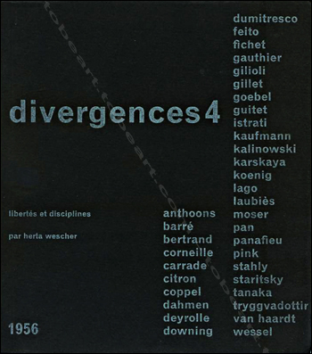 Divergences 4 - Liberts et disciplines. Paris, Galerie Arnaud, 1956.