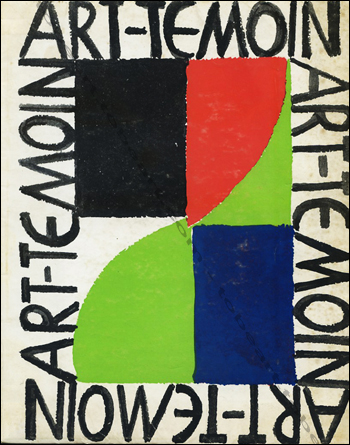 Art-Témoin N°1. Revue mensuelle d'art moderne. Paris, Art-Témoin / René Massat, 1961.