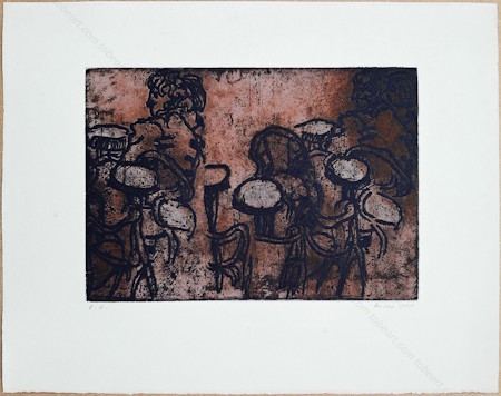 Ida BARBARIGO | Histoire de Ca�n I | Gravure originale, 1968