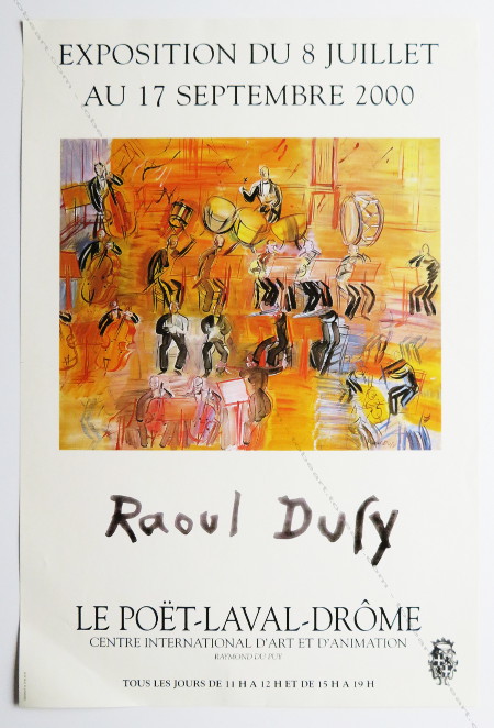 Raoul DUFY. Affiche originale | Po&euml;t-laval, 2000.