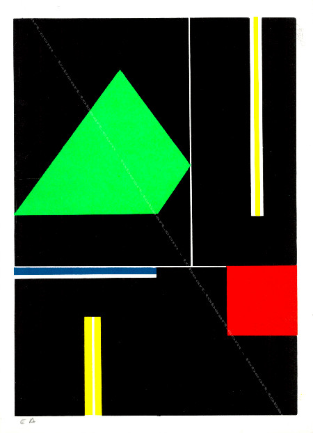 Yves-Marie LE COUSIN | MADI | S&eacute;rigraphie | &Eacute;ditions d'Art Paul Bourquin, 1990